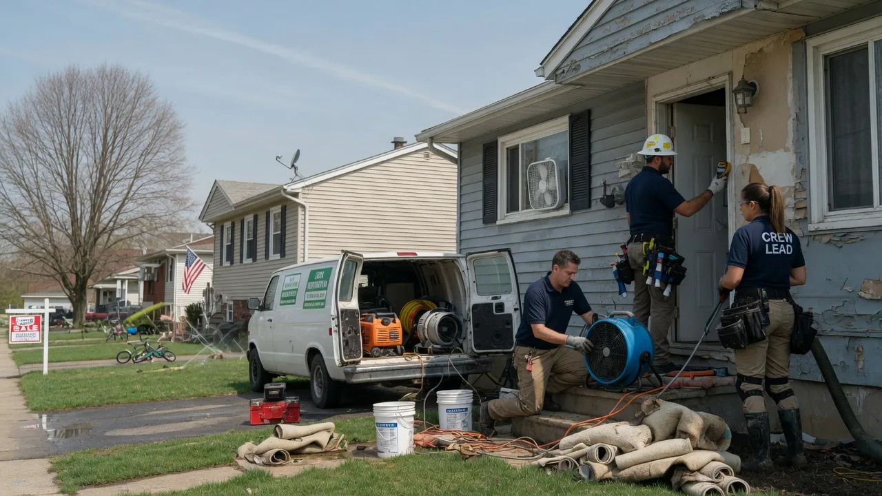Flood Cleanup in Haysville, KS near me